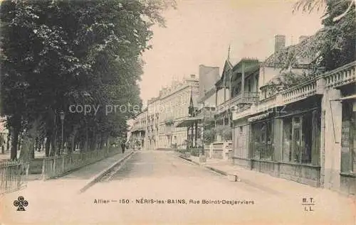 AK / Ansichtskarte Neris-les-Bains Montlucon 03 Allier Rue Boirot-Desjerviers