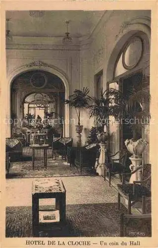 AK / Ansichtskarte VICHY 03 Allier Hôtel de la Cloche un coin du hall