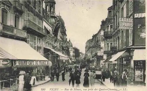 AK / Ansichtskarte VICHY 03 Allier Rue de Nîmes vue prise des Quatre-Chemins