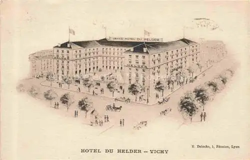 AK / Ansichtskarte VICHY 03 Allier Hotel du Helder Illustration