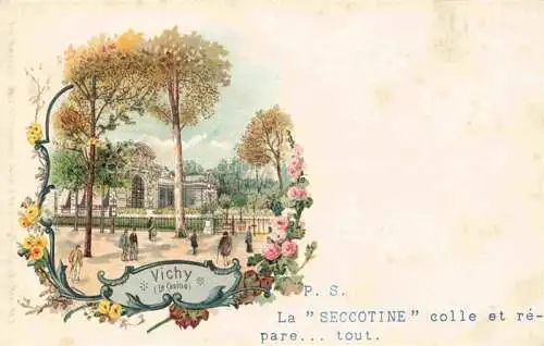 AK / Ansichtskarte VICHY 03 Allier Le Casino Illustration