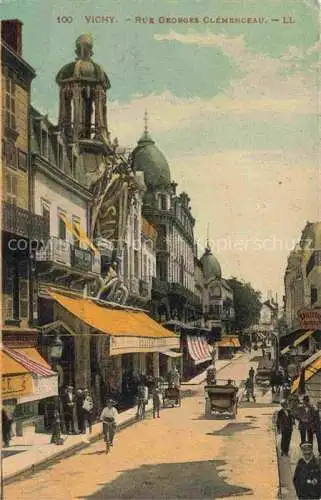 AK / Ansichtskarte VICHY 03 Allier Rue Georges Clémenceau