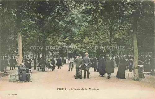 AK / Ansichtskarte VICHY 03 Allier Heure de la Musique
