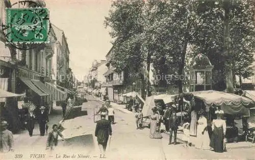 AK / Ansichtskarte VICHY 03 Allier Rue de Nîmes