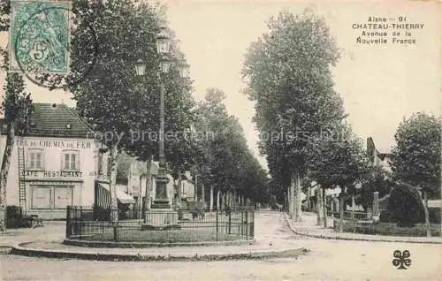 AK / Ansichtskarte Chateau-Thierry 02 Aisne Avenue de la Nouvelle France