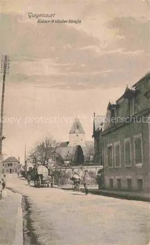 AK / Ansichtskarte Guignicourt-sur-Aisne LAON 02 Aisne Kaiser-Wilhelm-Strasse