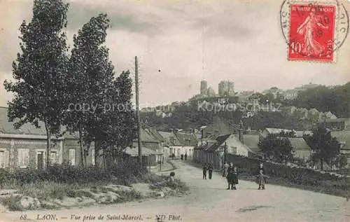 AK / Ansichtskarte LAON 02 Aisne Vue prise de Saint-Marcel
