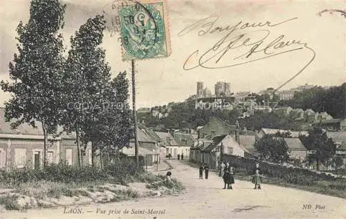 AK / Ansichtskarte LAON 02 Aisne Vue prise de Saint-Marcel