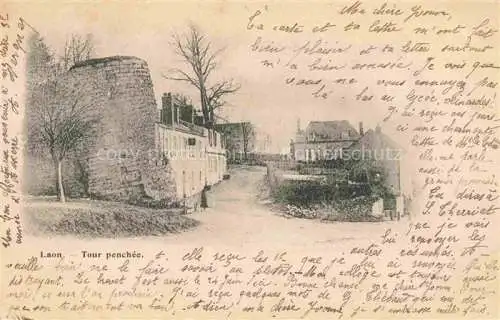 AK / Ansichtskarte LAON 02 Aisne Tour penchée