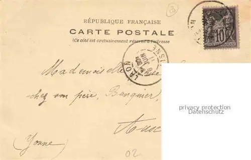 AK / Ansichtskarte LAON 02 Aisne Tour penchée