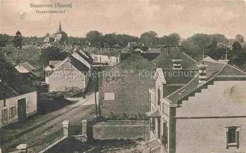 AK / Ansichtskarte Sissonne LAON 02 Aisne Gesamtansicht