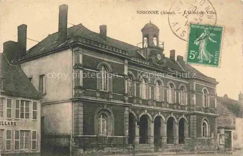 AK / Ansichtskarte Sissonne LAON 02 Aisne Hôtel de Ville