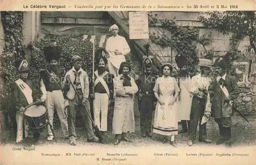 AK / Ansichtskarte Soissons 02 Aisne Le Célèbre Vergeot Théâtre Vaudeville joué par les Gymnastes de la Soissonnaise