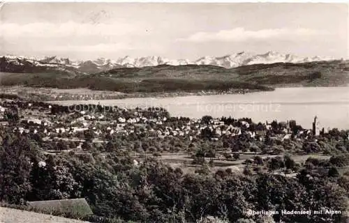 AK / Ansichtskarte ueberlingen Bodensee BW mit Alpenpanorama