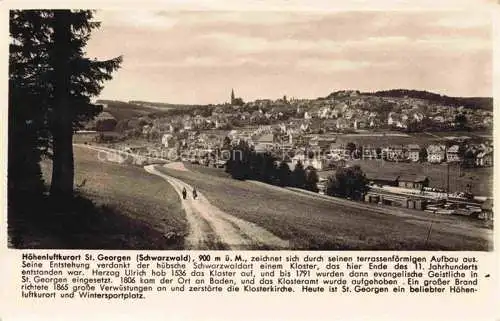 AK / Ansichtskarte St Georgen  Schwarzwald Panorama
