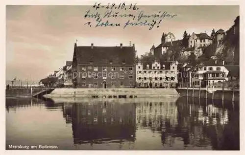 AK / Ansichtskarte MEERSBURG Bodensee BW Hafen