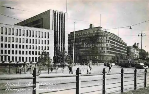 AK / Ansichtskarte Helsingfors HELSINKI Suomi Mannerheimvaegen