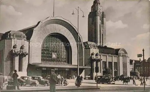 AK / Ansichtskarte HELSINKI Helsingfors Suomi Bahnhof