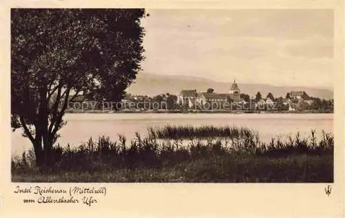 AK / Ansichtskarte Insel Reichenau Bodensee mit Allensbacher Ufer
