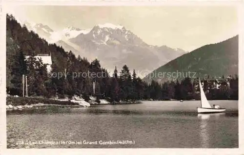 AK / Ansichtskarte Lac Champex VS et Grand Combin