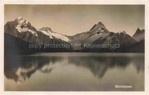 AK / Ansichtskarte Bachalpsee Grindelwald BE Panorama