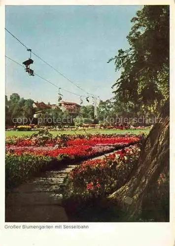 AK / Ansichtskarte Killesberg STUTTGART Hoehenpark Stuttgarten Gartenschau und Ausstellungs Gelaende