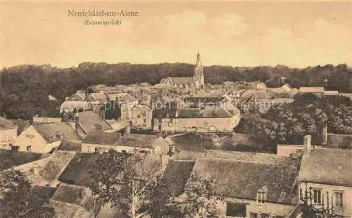 AK / Ansichtskarte Neufchatel-sur-Aisne LAON 02 Aisne Gesamtansicht