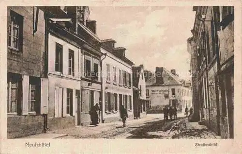 AK / Ansichtskarte Neufchatel-sur-Aisne LAON 02 Aisne Strassenbild
