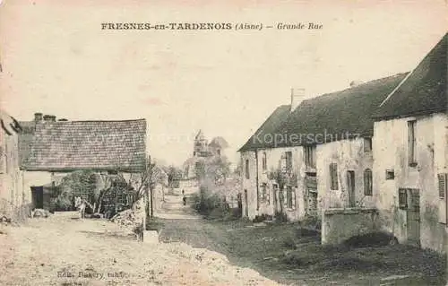 AK / Ansichtskarte Fresnes-en-Tardenois Grande Rue