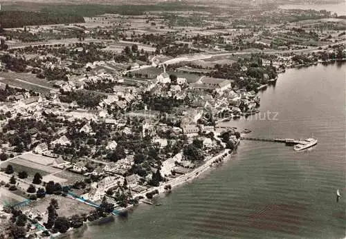 AK / Ansichtskarte Hagnau Bodensee Fliegeraufnahme