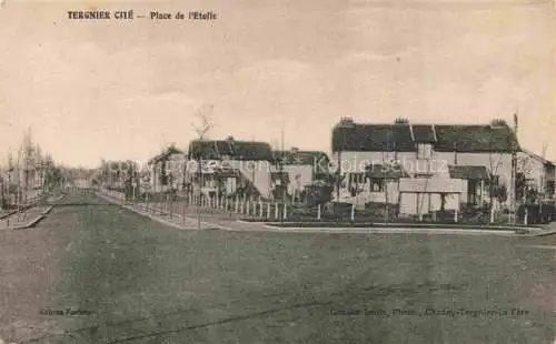 AK / Ansichtskarte Tergnier LAON 02 Aisne Place de l'Etoile