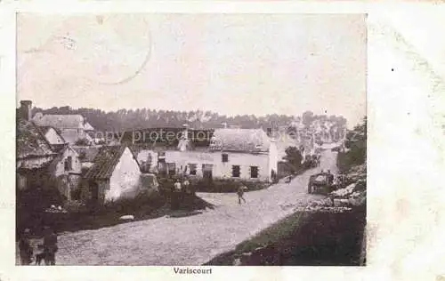 AK / Ansichtskarte Variscourt LAON 02 Aisne Zerstoertes Dorf in WK1