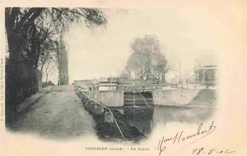 AK / Ansichtskarte Tergnier LAON 02 Aisne Le Canal