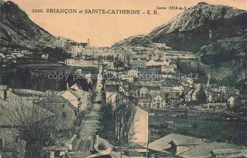 AK / Ansichtskarte Briancon 05 Hautes-Alpes et Sainte Catherine Vue generale