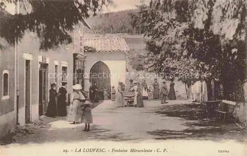 AK / Ansichtskarte La Louvesc Tournon 07 Ardeche fontaine Miraculeuse