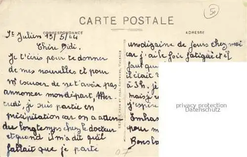 AK / Ansichtskarte St-Julien-en-Saint-Alban Privas 07 Ardeche Logisson Entree de l'Usine Blanchou