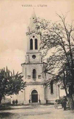 AK / Ansichtskarte Vagnas Largentiere 07 Ardeche Eglise