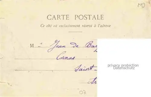 AK / Ansichtskarte Beauchastel Privas 07 Ardeche Vue panoramique