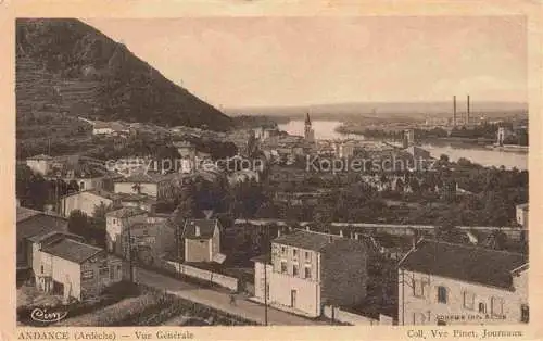 AK / Ansichtskarte Andance Tournon 07 Ardeche Vue generale