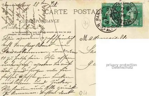 AK / Ansichtskarte Barcelonnette 04 Alpes-de-Haute-Provence Place Manuel et Tour Cardianlis Effet de neige