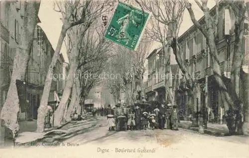 AK / Ansichtskarte Digne -les-Bains 04 Alpes-de-Haute-Provence Boulevard Gassendi