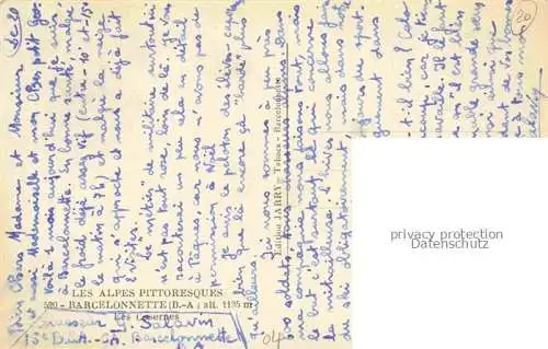 AK / Ansichtskarte Barcelonnette 04 Alpes-de-Haute-Provence Les Casernes