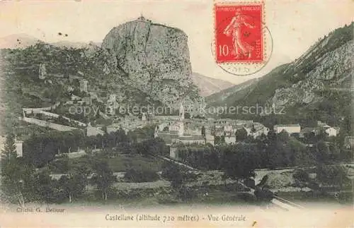 AK / Ansichtskarte Castellane 04 Alpes-de-Haute-Provence Vue generale