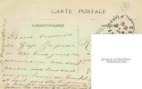 AK / Ansichtskarte Gap 05 Hautes-Alpes Le Pont de Burle