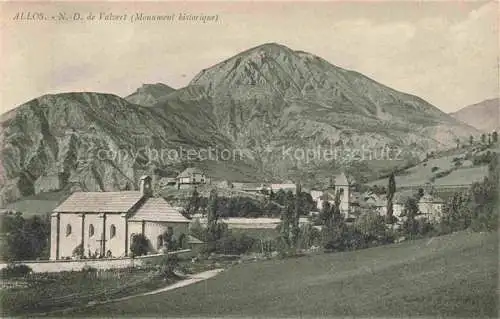 AK / Ansichtskarte Allos Castellane 04 Alpes-de-Haute-Provence Notre Dame de Valvert