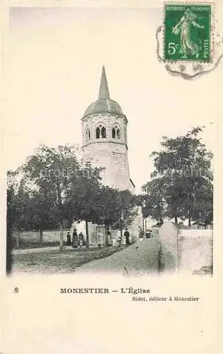 AK / Ansichtskarte Monestier Moulins 03 Allier Eglise
