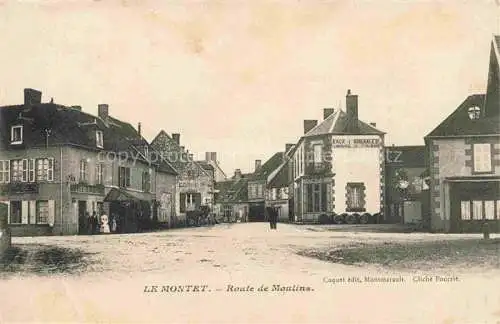 AK / Ansichtskarte Le Montet Moulins 03 Allier Route du Moulins