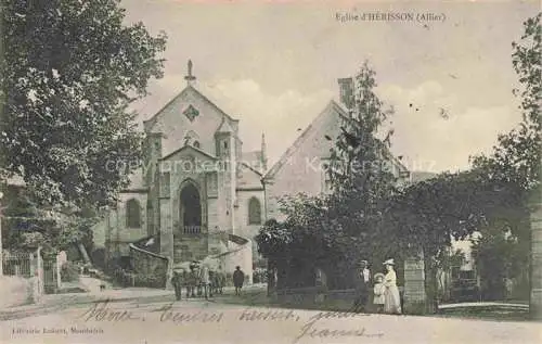 AK / Ansichtskarte Herisson Montlucon 03 Allier Eglise