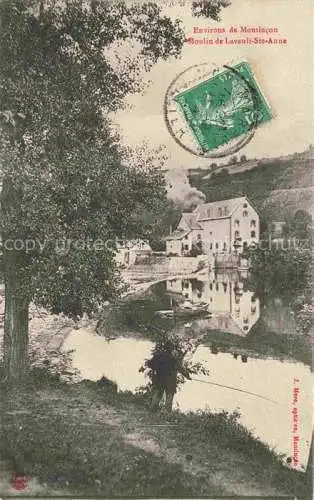 AK / Ansichtskarte Lavault-Sainte-Anne Montlucon 03 Allier Moulin