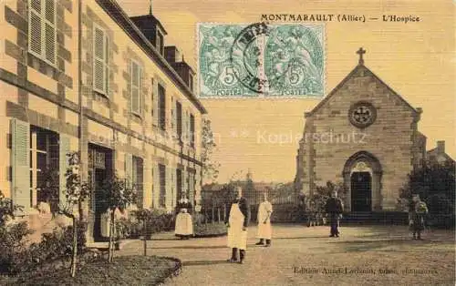 AK / Ansichtskarte Montmarault Montlucon 03 Allier Hospice